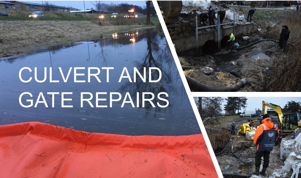Culvert Maintenance and Repair Aided By NoFloods Barriers