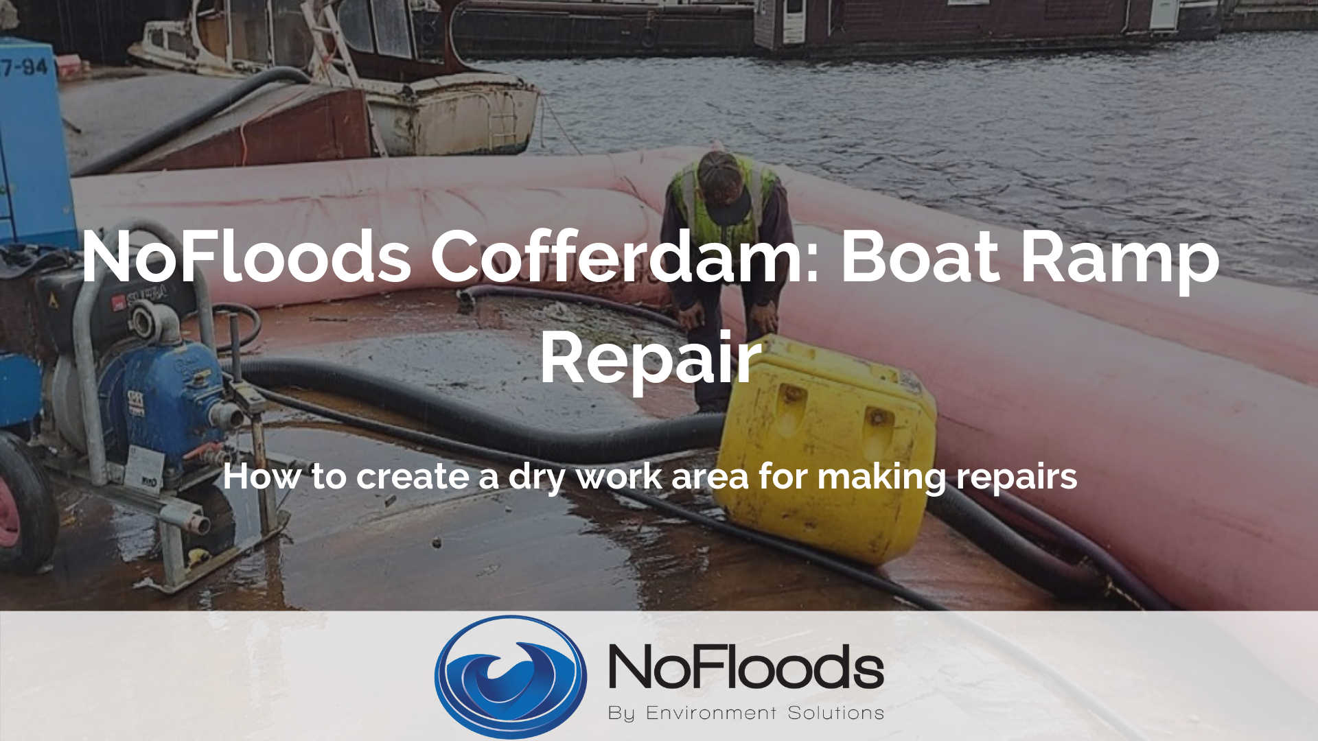 How To Temporarily Reclaim Land To Enable Boat Ramp Repairs