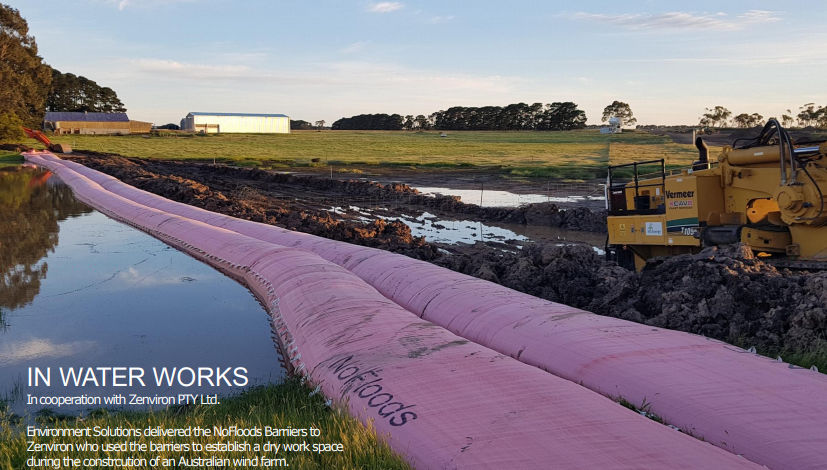 Water-Inflated Cofferdam: Zenviron’s Solution for Wetland Construction